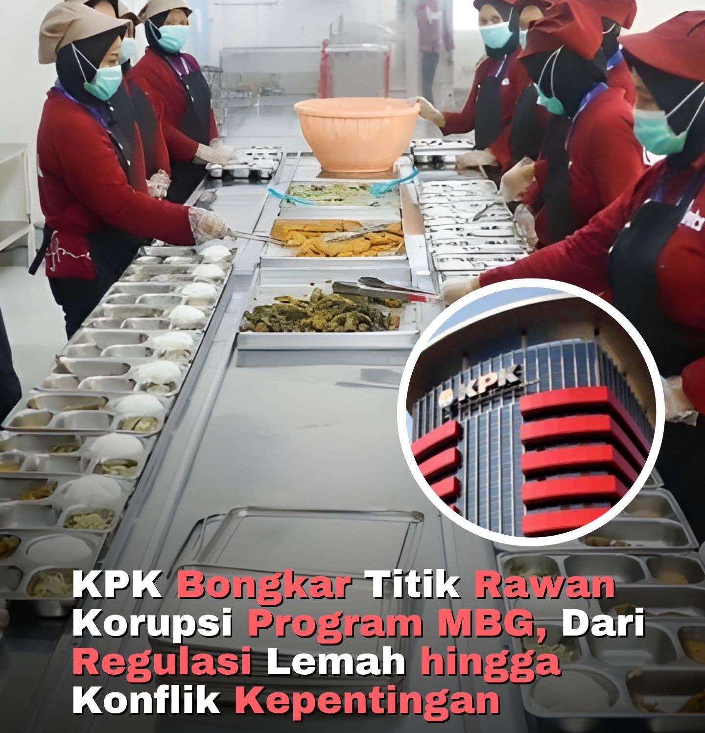 KPK bongkar Titik Rawan Korupsi pada Program MBG