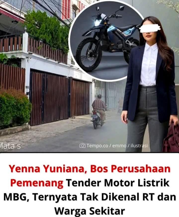 Orang Ini yang Disebut Pemenang Tender Pengadaan Motor Listrik untuk MBG